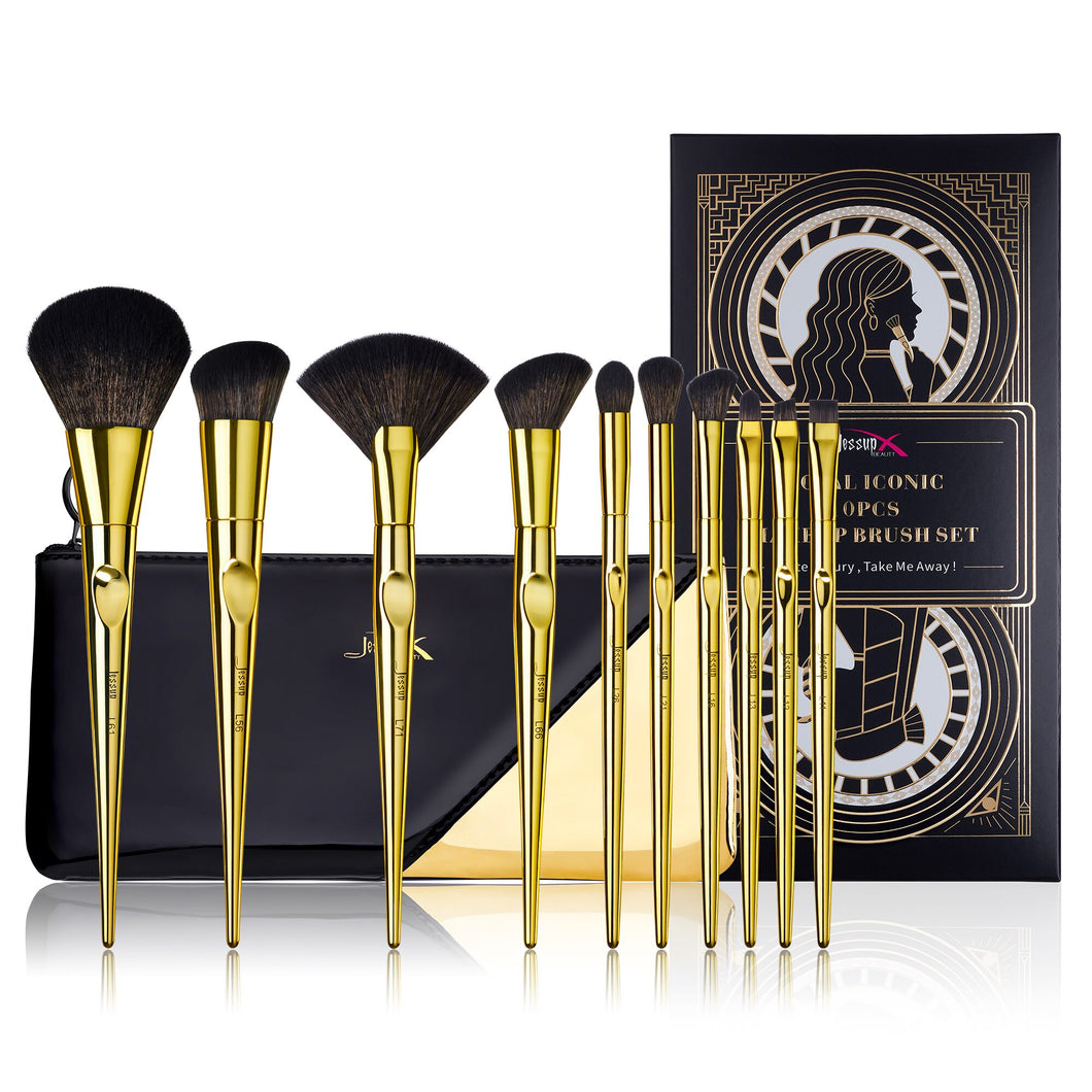 Makeup Brushes Set 10pcs