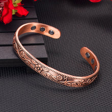 Load image into Gallery viewer, Magnetic Pure Copper Bracelet
