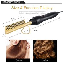 Load image into Gallery viewer, Electric Hair Straightener
