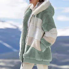 Load image into Gallery viewer, Faux Fur Zipper Ladies Parka Coat
