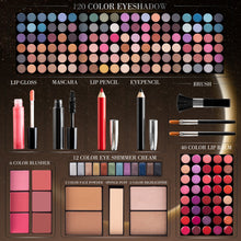 Load image into Gallery viewer, 120 Eyeshadow Makeup Sets
