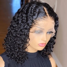 Load image into Gallery viewer, Curly Bob Lace Front Human Hair
