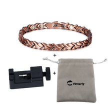 Load image into Gallery viewer, Magnetic Pure Copper Bracelet
