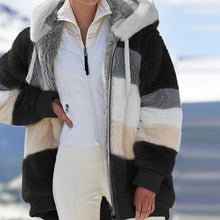 Load image into Gallery viewer, Faux Fur Zipper Ladies Parka Coat
