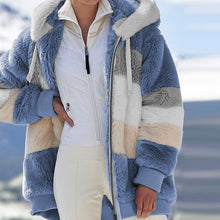 Load image into Gallery viewer, Faux Fur Zipper Ladies Parka Coat
