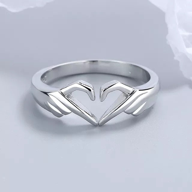 Hands  Heart Ring