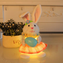 Load image into Gallery viewer, Easter Standing Luminous Bunny Light Doll
