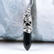 Load image into Gallery viewer, Healing Stone Pendulum Jewelry Gift
