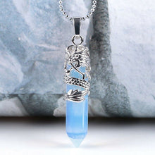 Load image into Gallery viewer, Healing Stone Pendulum Jewelry Gift
