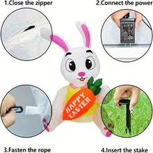 Load image into Gallery viewer, 5FT Easter Inflatable Decoration
