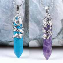 Load image into Gallery viewer, Healing Stone Pendulum Jewelry Gift
