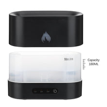 Load image into Gallery viewer, Double Color Flame Diffuser Essential Oils Fragrance  Air Humidifier
