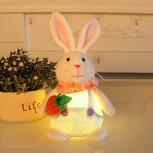 Load image into Gallery viewer, Easter Standing Luminous Bunny Light Doll
