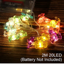 Load image into Gallery viewer, Bunny String Lights Easter
