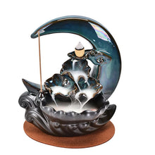 Load image into Gallery viewer, Backflow Waterfall Incense Burner
