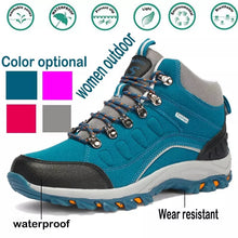 Load image into Gallery viewer, Outdoor Hiking Shoes Durable Waterproof Climbing Shoes Tactical Boots Non-slip Mountain Trekking Sneakers
