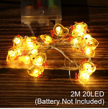 Load image into Gallery viewer, Bunny String Lights Easter
