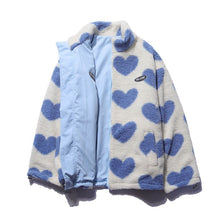 Load image into Gallery viewer, Double-sided heart shape design winter warm windproof jacket
