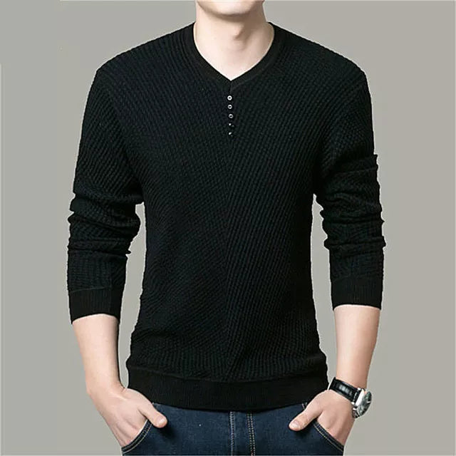 V Neck Men Sweater