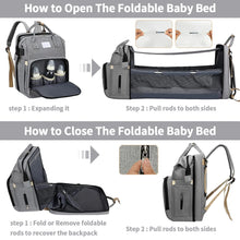 Load image into Gallery viewer, Baby  Bag Backpacks Crib
