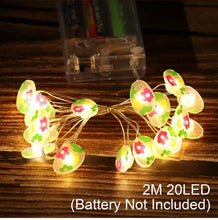 Load image into Gallery viewer, Bunny String Lights Easter
