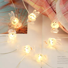 Load image into Gallery viewer, Bunny String Lights Easter
