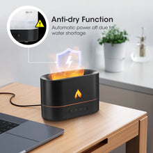 Load image into Gallery viewer, Double Color Flame Diffuser Essential Oils Fragrance  Air Humidifier
