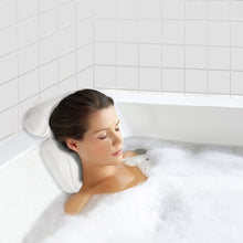 Load image into Gallery viewer, Non-Slip SPA Bath Pillow with Suction Cups
