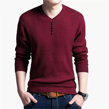 Load image into Gallery viewer, V Neck Men Sweater
