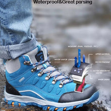 Load image into Gallery viewer, Outdoor Hiking Shoes Durable Waterproof Climbing Shoes Tactical Boots Non-slip Mountain Trekking Sneakers
