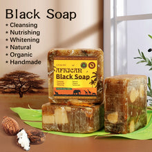 Load image into Gallery viewer, African Black Soap Handmade
