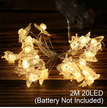 Load image into Gallery viewer, Bunny String Lights Easter
