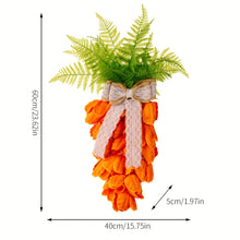 Load image into Gallery viewer, Tulip Carrot Wreath
