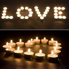 Load image into Gallery viewer, Long Lasting 100 PCS White Smokeless Dripless Tealights
