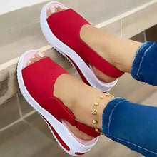 Load image into Gallery viewer, Platform Sandals Soft Wedges Shoes
