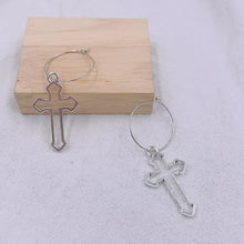 Load image into Gallery viewer, Cross  Pendant Earrings
