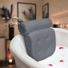 Load image into Gallery viewer, Non-Slip SPA Bath Pillow with Suction Cups
