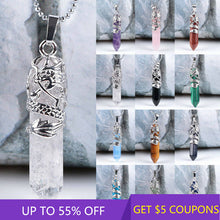 Load image into Gallery viewer, Healing Stone Pendulum Jewelry Gift
