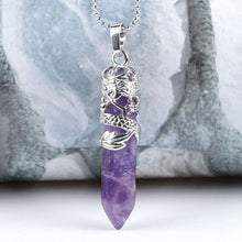 Load image into Gallery viewer, Healing Stone Pendulum Jewelry Gift
