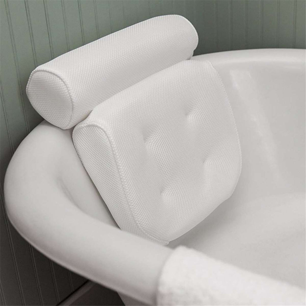 Non-Slip SPA Bath Pillow with Suction Cups