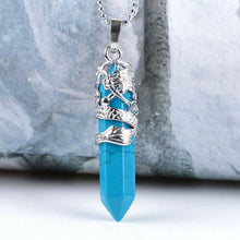 Load image into Gallery viewer, Healing Stone Pendulum Jewelry Gift
