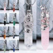 Load image into Gallery viewer, Healing Stone Pendulum Jewelry Gift
