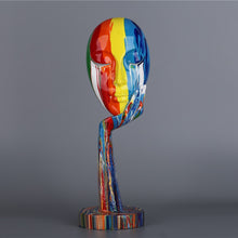 Load image into Gallery viewer, Colorful Woman Face Statues
