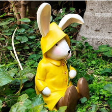 Load image into Gallery viewer, Garden Raincoat Cartoon Rabbit Ornament
