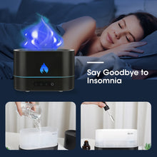 Load image into Gallery viewer, Double Color Flame Diffuser Essential Oils Fragrance  Air Humidifier
