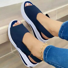 Load image into Gallery viewer, Platform Sandals Soft Wedges Shoes
